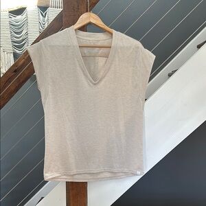 ministry of supply composite merino v-neck